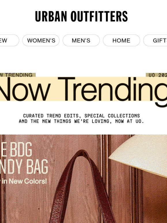 Our BDG Cindy Bag is trending… 👀