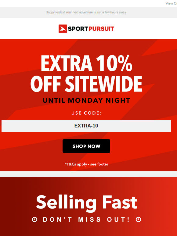 Hoka - Sale of the week