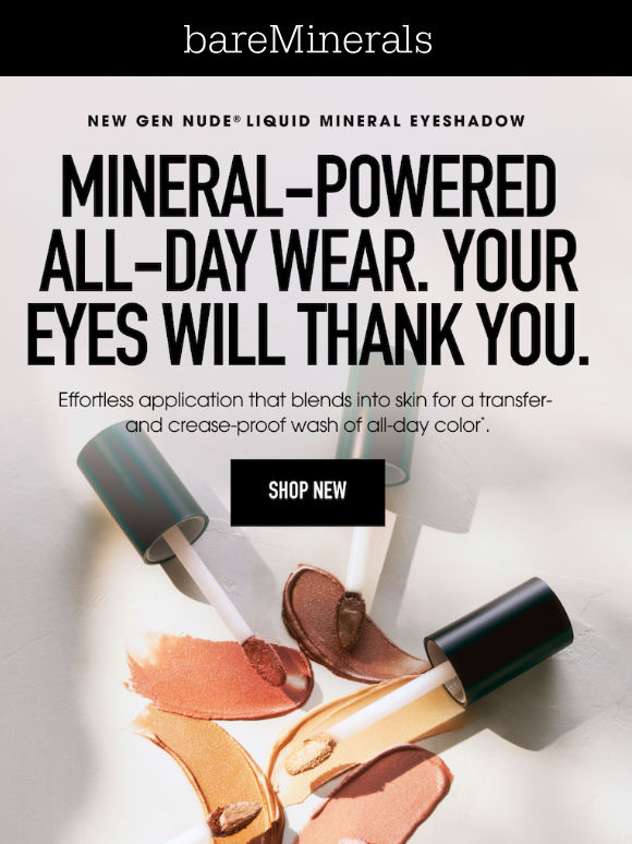 New GEN NUDE® Liquid Mineral Eyeshadow