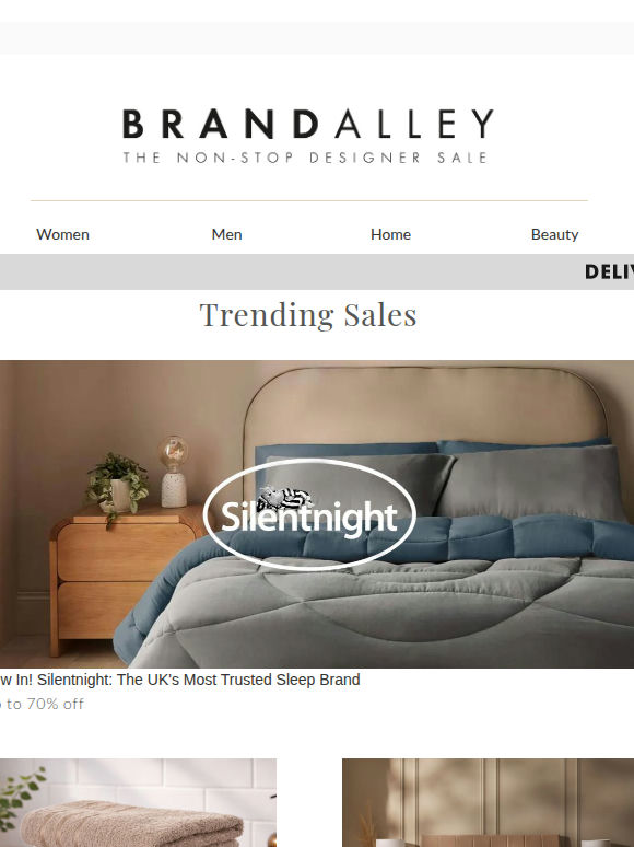Up to 70% off Silentnight, Liv Oliver, L'Essentiel Maison & more