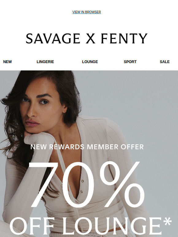 We’re Giving You 70% Off Lounge 😍 