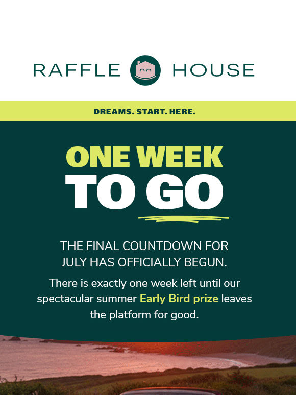 7 DAYS LEFT: The £70k Mercedes draw is closing... ⏱️🏎️