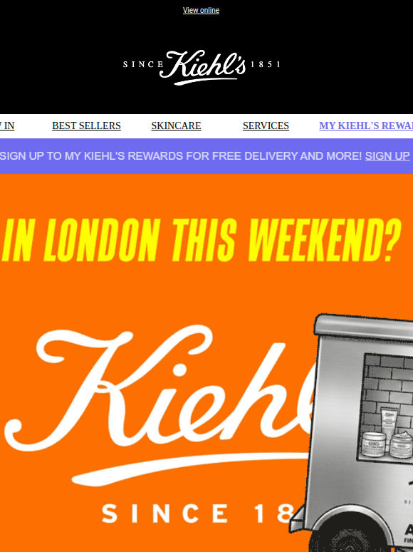 Kiehl’s Tuk Tuk is coming to Monmouth Street! 🛺