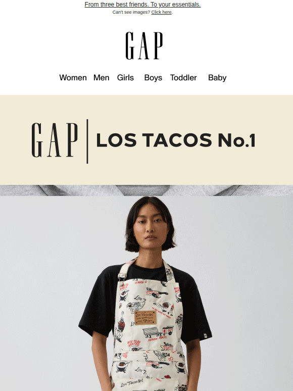 Introducing Gap | Los Tacos No. 1