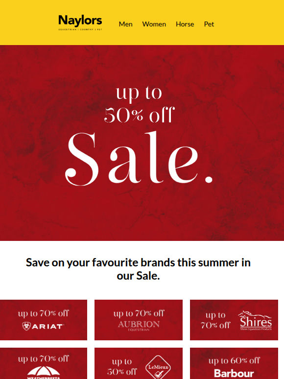 Sale Now On