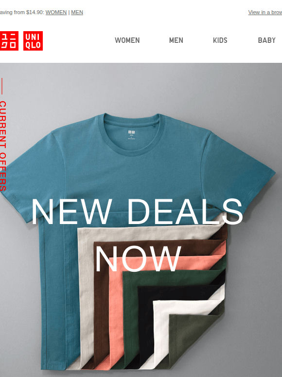 All NEW deals