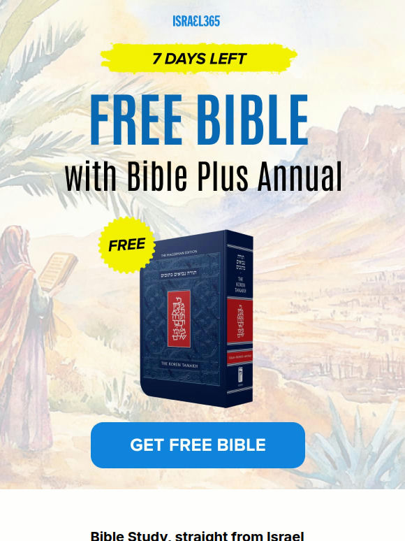 Don’t miss it - free Bible offer ends in 7 days!