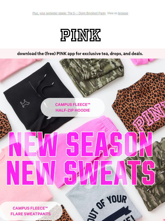 30% Off NEW Back-to-School Sweats 👩‍🏫