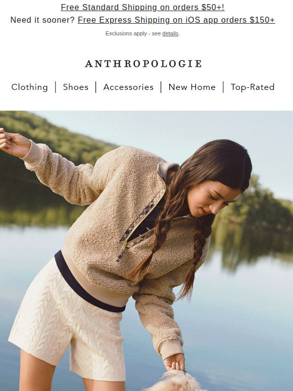 Come In: Anthro x Barbour is here