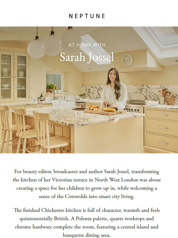 At home with Sarah Jossel