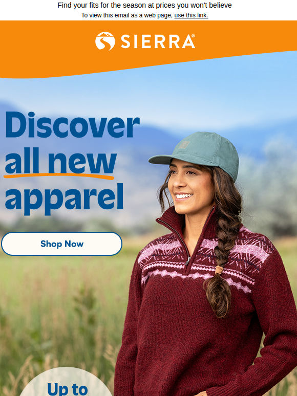 You'll love this NEW apparel​