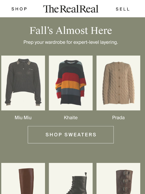 Fall staples from Prada, Khaite & more