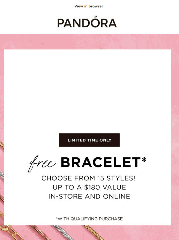 Your charm stack comes with a FREE bracelet 🎀