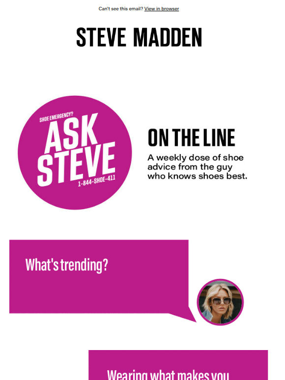 ASK STEVE: What’s Trending?