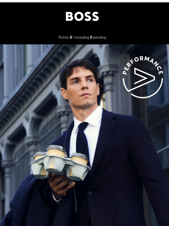 BOSS Performance – for life on the go
