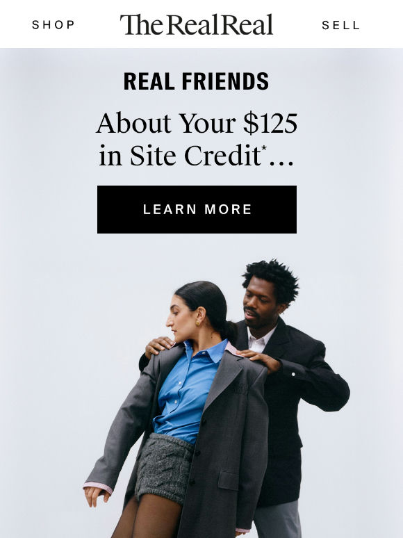 RE: Your $125 in site credit