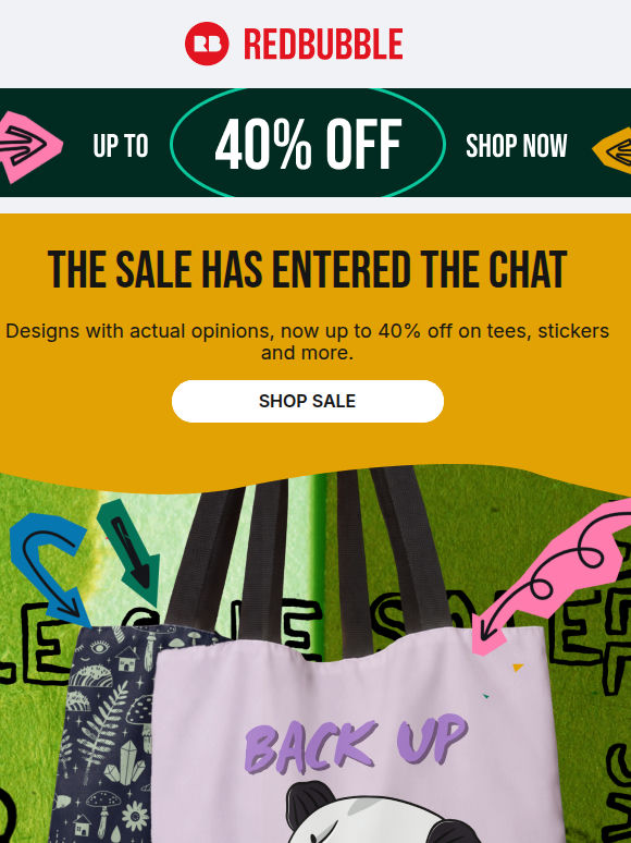Up to 40% Off, Because You Looked Busy 👀