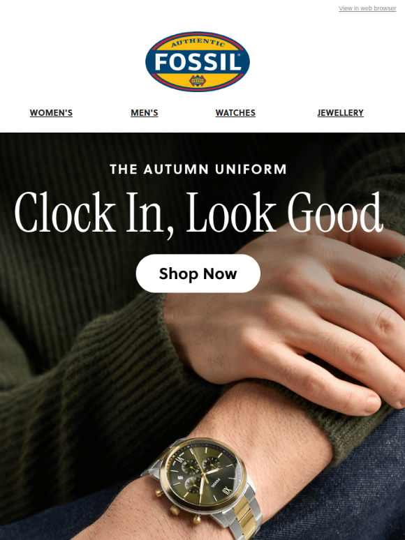 Wrist check: His autumn edit