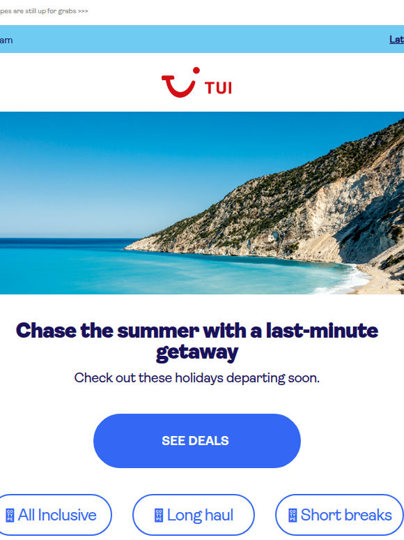 Last-minute summer? We've got you ☀️