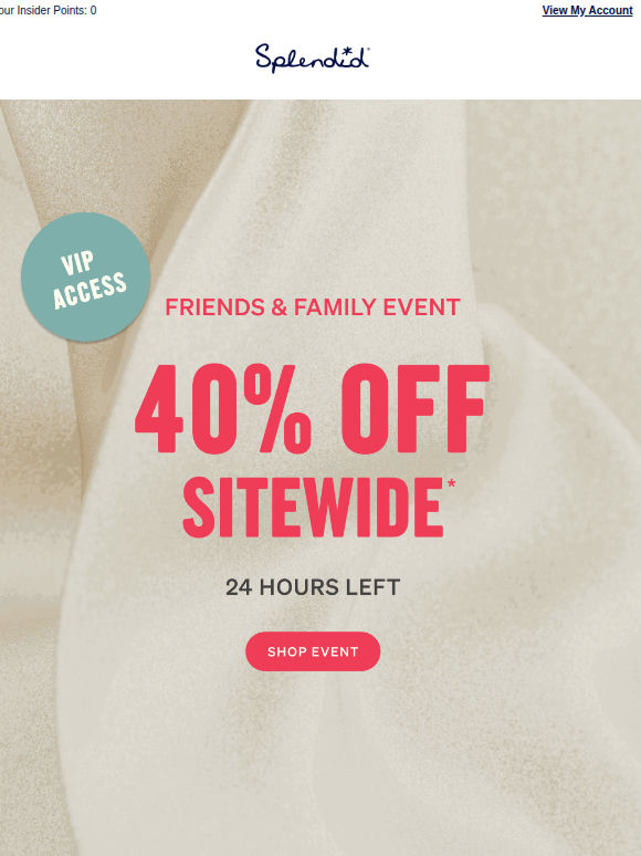 VIPs.....You Have 24 Hours