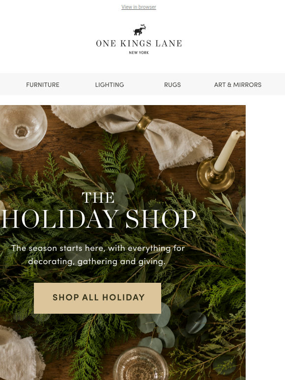 🎄The Holiday Shop Is Here: Greenery, Ornaments, Gifts & More