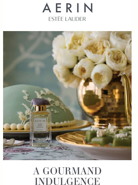 Discover the notes of AERIN Pistache