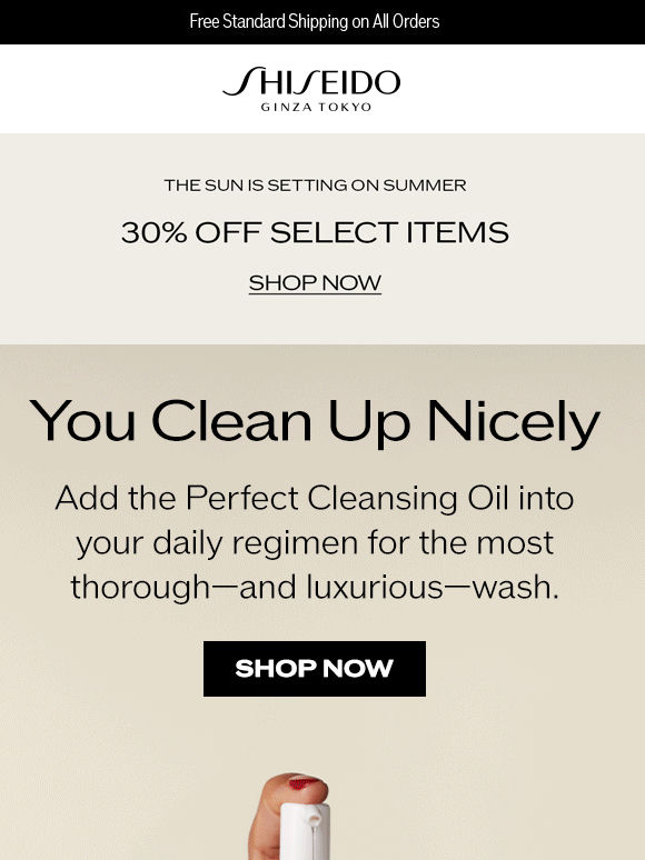 30% Off Select Cleansers Continues🫧