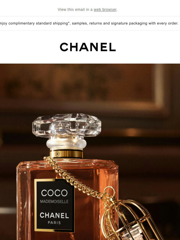 Give the gift of CRUSH ABSOLU: the new COCO MADEMOISELLE fragrance