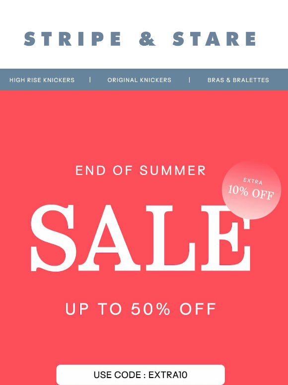 EXTRA 10% off sale? Go on then.