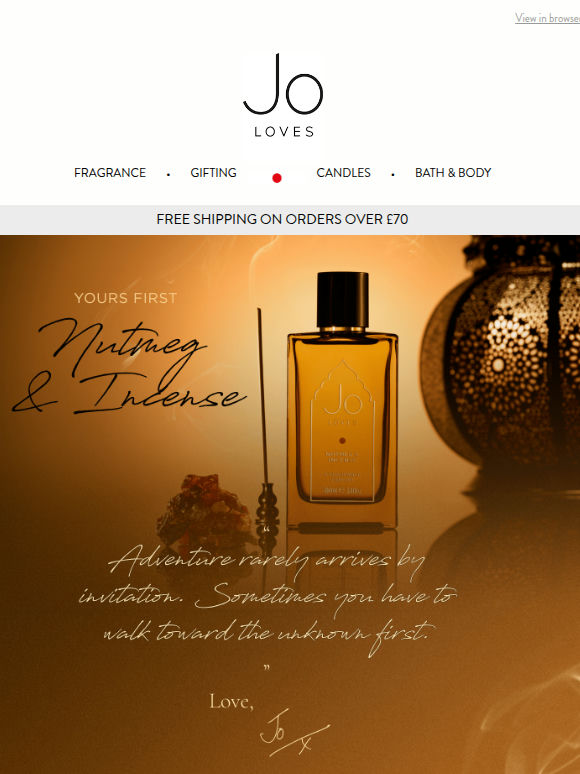 Early Access: Nutmeg & Incense A Fragrance
