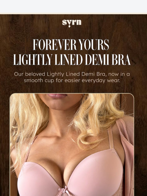 Your T-Shirt Bra Grew Up