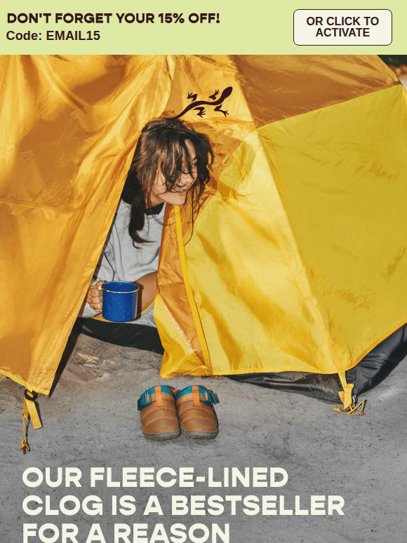 The $75 clogs that are "great cold weather camp shoes"