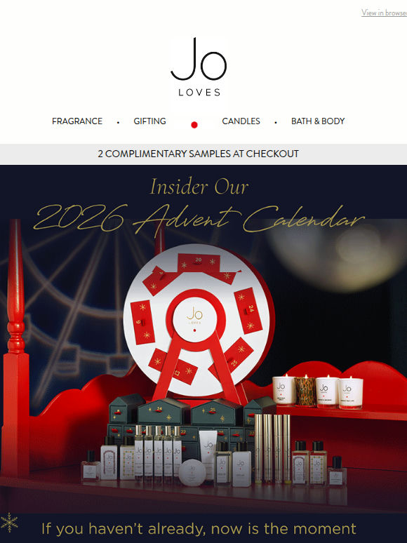 Inside This Year’s Jo Loves Advent Calendar