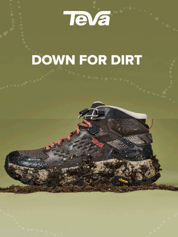 Go ahead, get 'em dirty