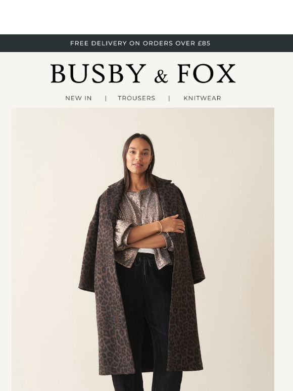 This coat may cause compliments