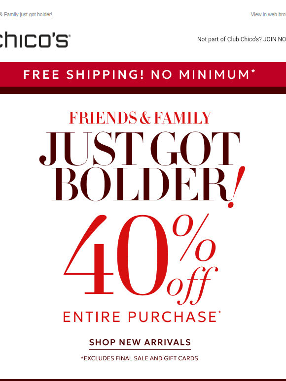 40% OFF + FREE SHIPPING! Yes, really. 💥