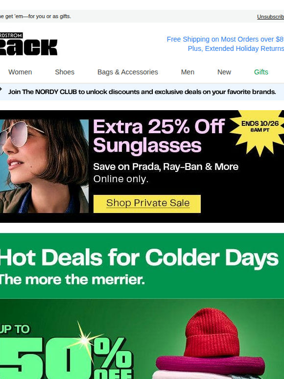 Deals on Barefoot Dreams©, UGG© & Nordstrom Cashmere