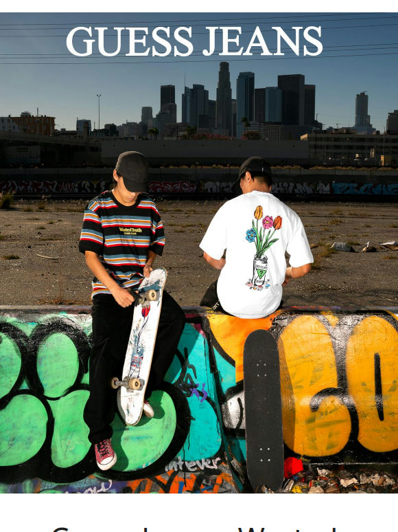 Guess Jeans x Wasted Youth
