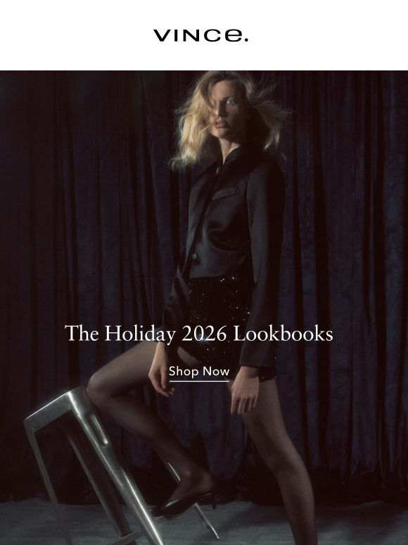Now Live: The Holiday 2026 Lookbooks