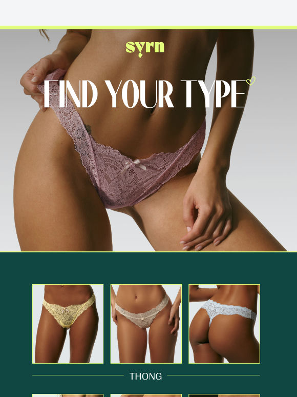 FIND YOUR TYPE