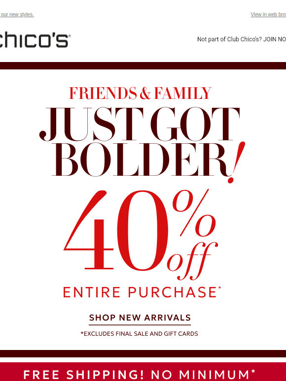 40% off everything* + TRAVELERS™ VELVET IS BACK