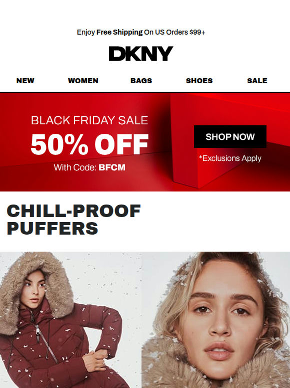 50% OFF | Puffer Season Starts Now