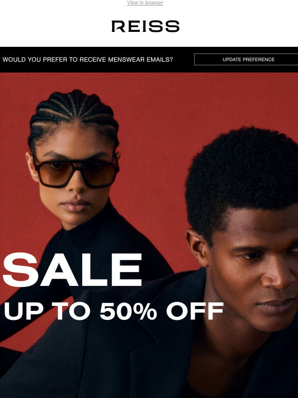 Up to 50% Off Sale Starts Now