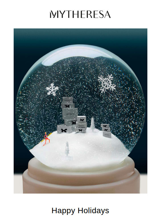 Happy Holidays from all of us at Mytheresa