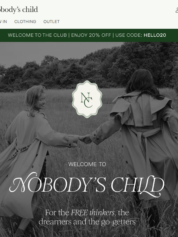 Get to know Nobody's Child