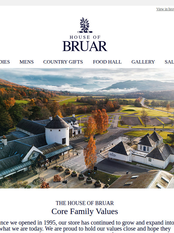Mr smith: Discover The House of Bruar Story