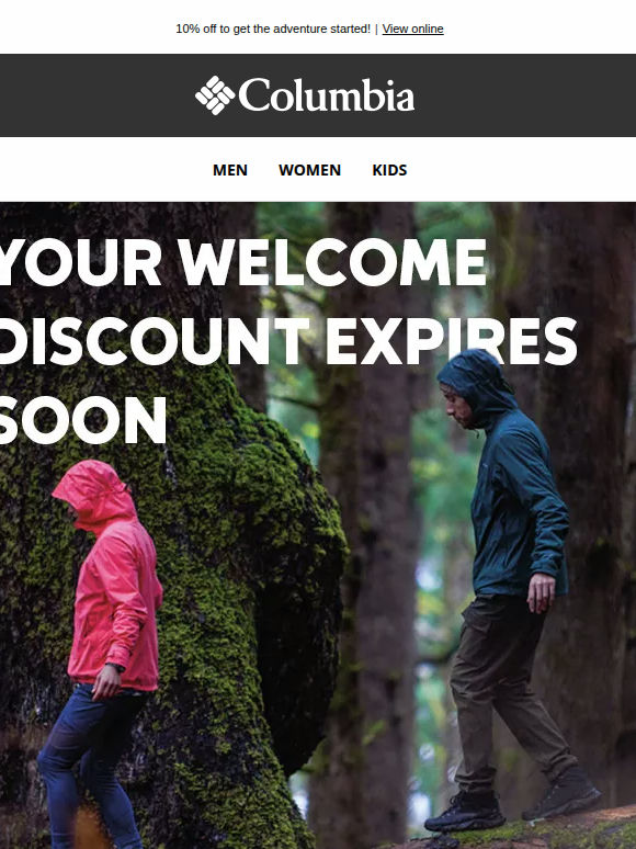 Expires soon: your exclusive welcome discount ⏳