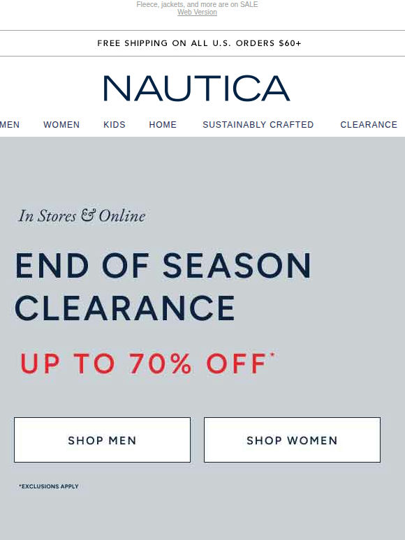 Up to 70% off extra-cozy styles