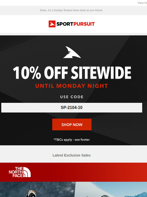 Up to 73% Off: The North Face | Bølger | Hiking Footwear | Magnussen | Huub - New Products