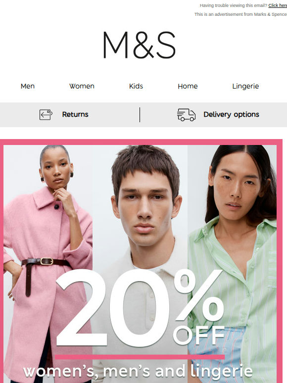 Hey Adam! Here’s 20% off...